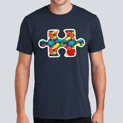 Adult T-Shirt - Autism Awareness - Puzzle Piece Thumbnail