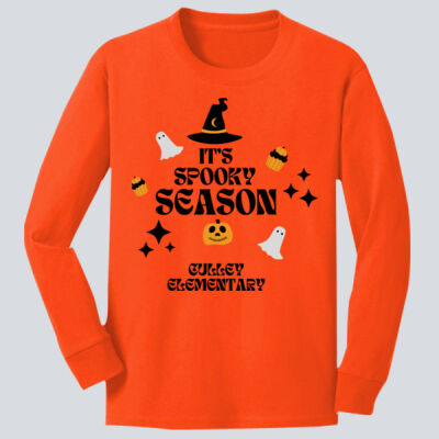 Youth Long Sleeve Shirt - Fall Holidays - Spooky Season Thumbnail