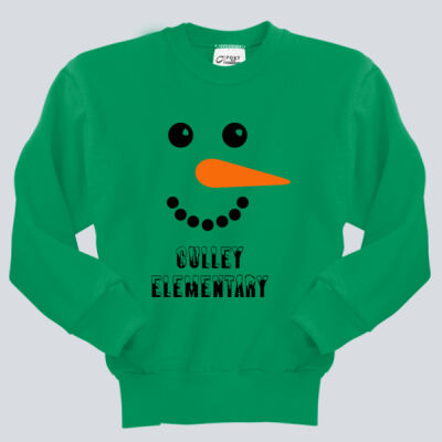 Youth Crewneck - Winter - Snowman  Thumbnail