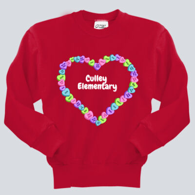Youth Crewneck - Spring - Candy Hearts Thumbnail