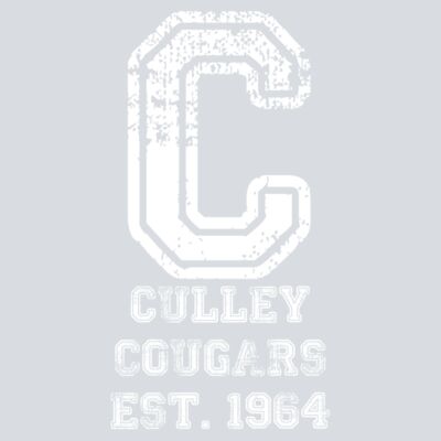 Distressed with Letter - White Thumbnail