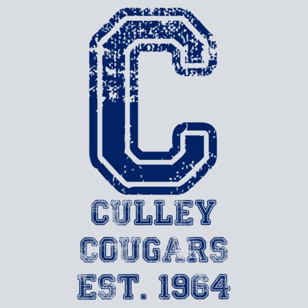 Distressed with Letter - Blue Thumbnail